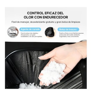 Foto 4 | Inodoro Plegable Portátil Para Al Aire Viaje Acampar Versátil Gris