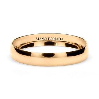 Foto 1 | Argolla Matrimonial Mano Forjada 652h6 Amarillo Talla 6