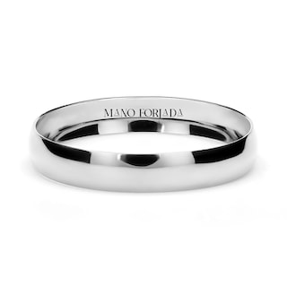 Foto 1 | Argolla Matrimonial Mano Forjada 654h6 Blanco Talla 13