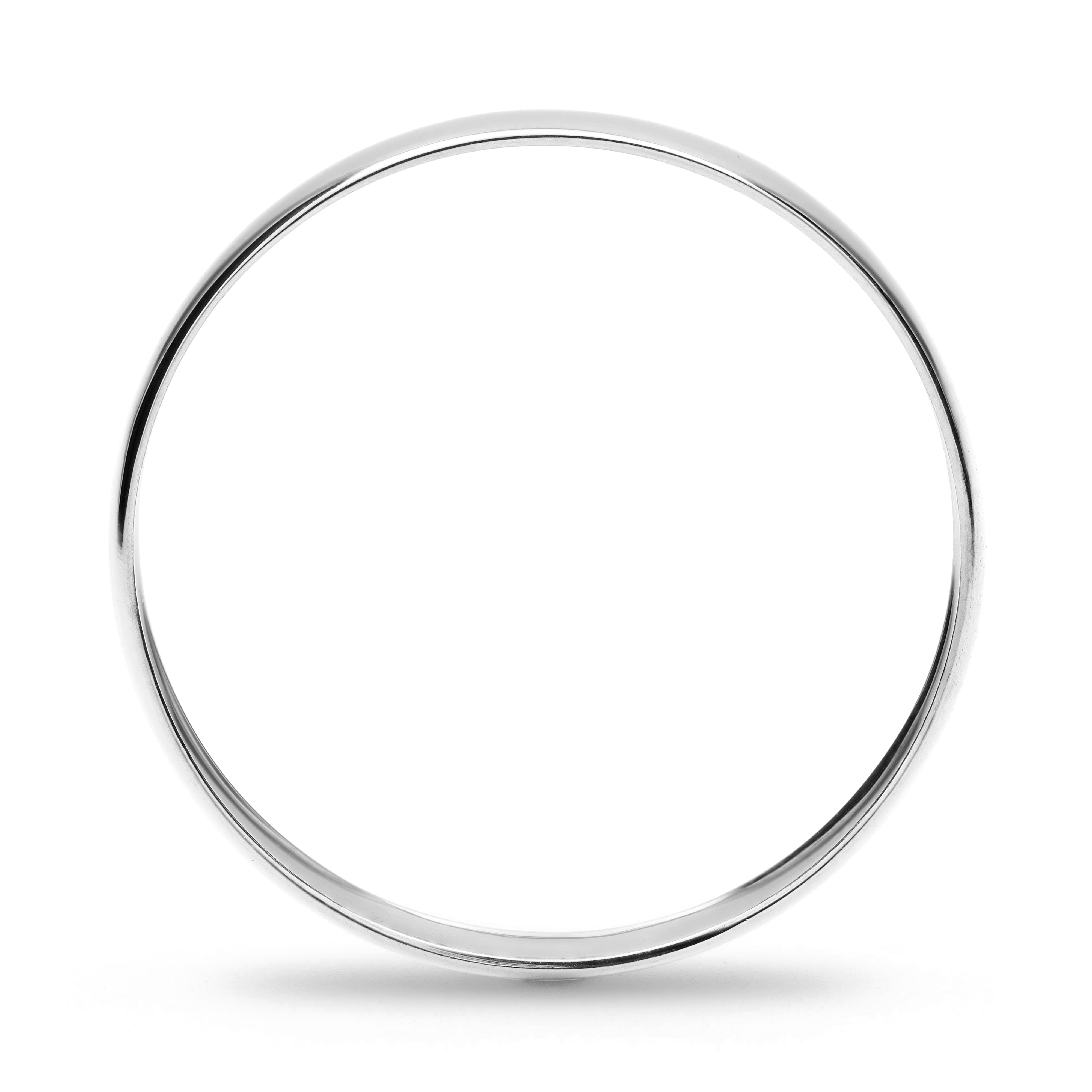 Foto 4 pulgar | Argolla Matrimonial Mano Forjada 654h6 Blanco Talla 8.5