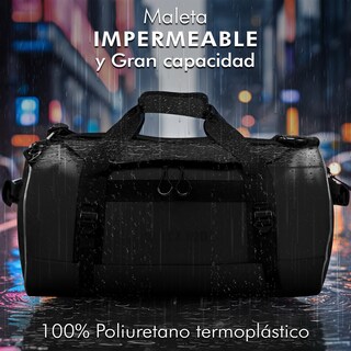 Foto 3 | Mochila SQBAGS H2O 40l Impermeable Negro