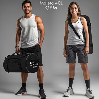 Foto 5 | Mochila SQBAGS H2O 40l Impermeable Negro
