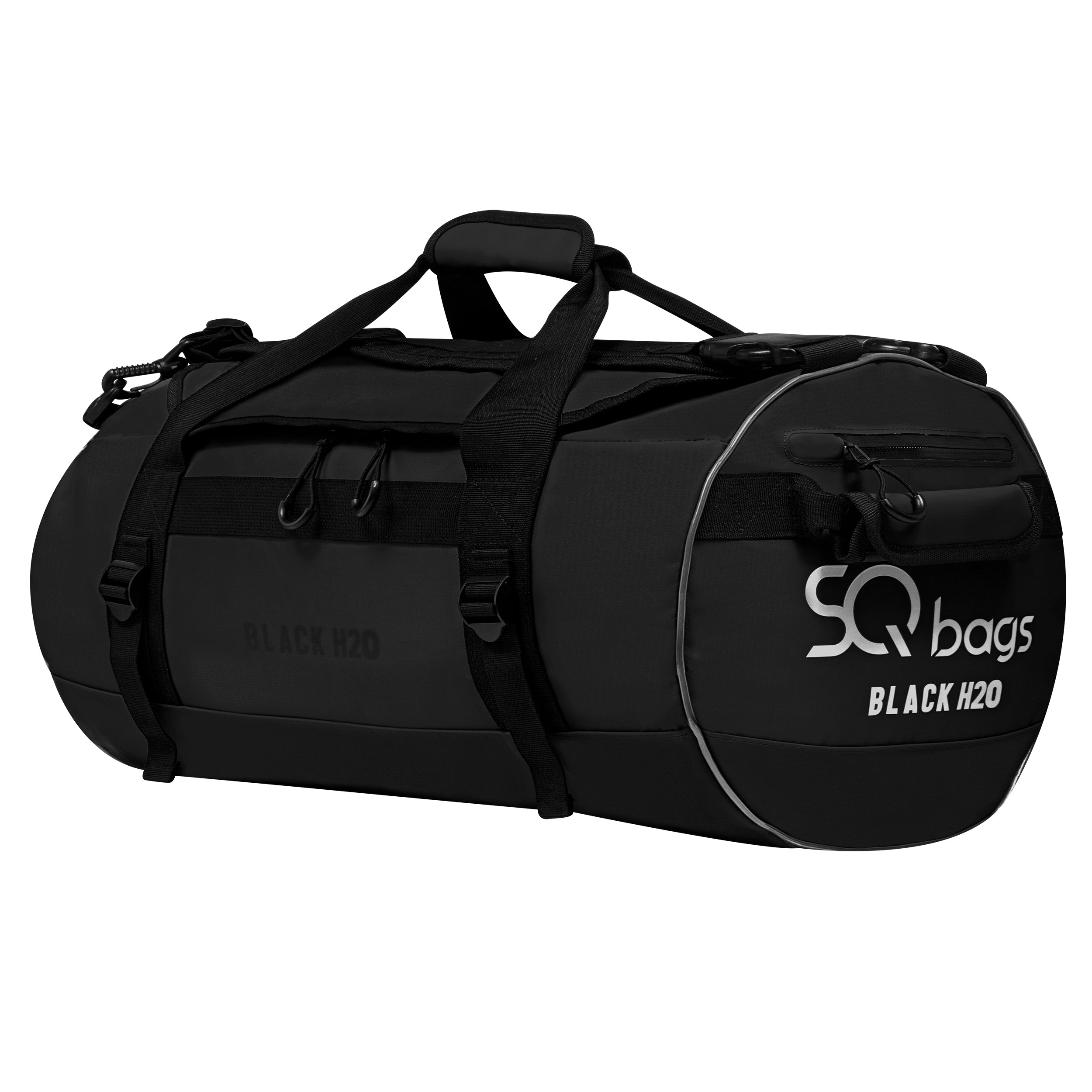 Mochila SQBAGS H2O 60 l  Impermeable Negro