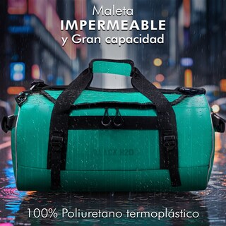 Foto 3 | Mochila SQBAGS H2O 40l Verde Impermeable