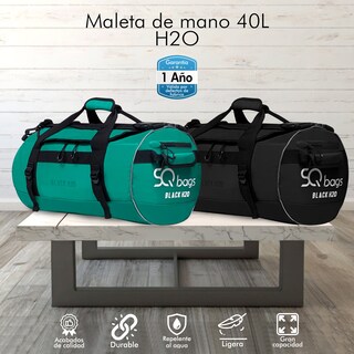 Foto 7 | Mochila SQBAGS H2O 40l Verde Impermeable