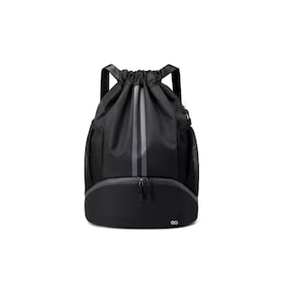 Foto 1 | Mochila Deportiva Con Cordón, Mochila Fitness Eo Safe Imports Esi-17320 Negro
