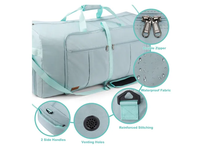 Foto 5 pulgar | Maletas Xtellar De Viaje Bolsa Mujer Viaje Gran Capacidad 100l