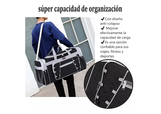Foto 2 | Bolsa Xtellar De Viaje Portátil Duradera De Gran Capacidad