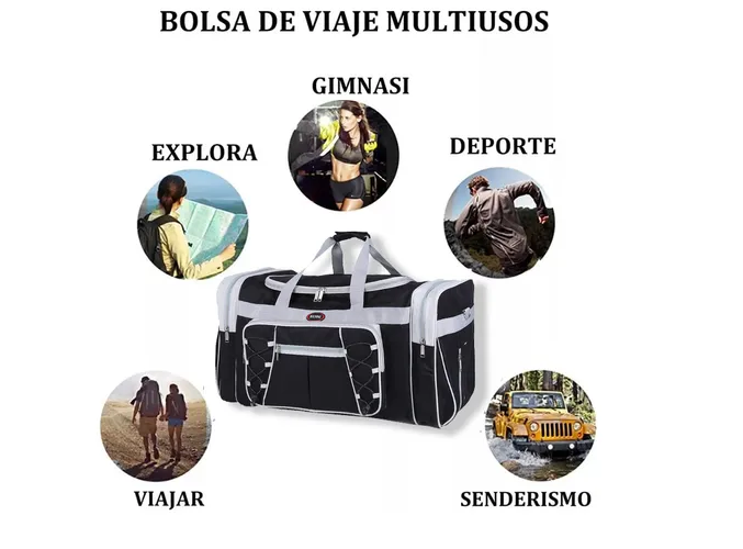 Foto 4 | Bolsa Xtellar De Viaje Portátil Duradera De Gran Capacidad
