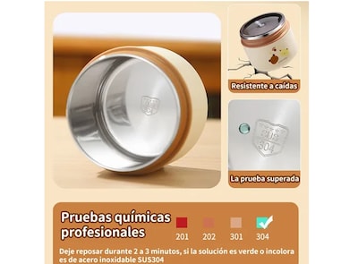Foto 5 | Loncheras Termica Acero Inoxidable Lunch Escolares Fiambrera