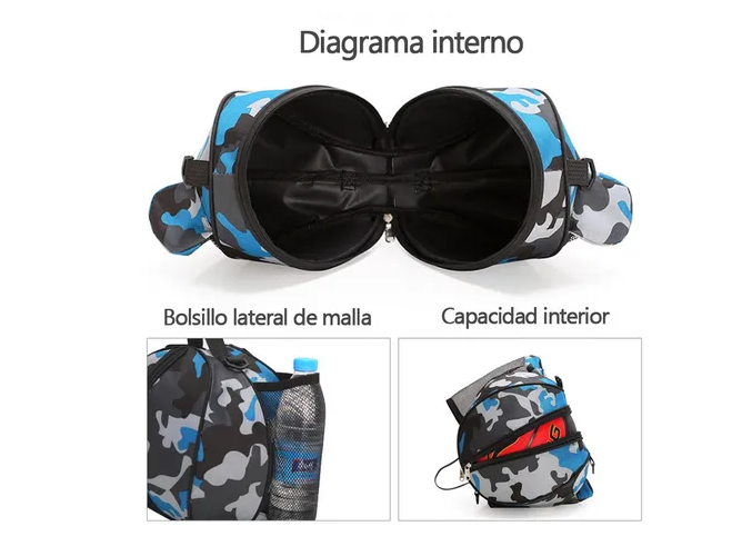Foto 3 pulgar | Bolsa Xtellar Para Balón De Fútbol Y Básquetbol: Práctica E Impermeable