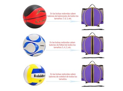 Foto 4 | Bolsa Xtellar Para Balón De Fútbol Y Básquetbol: Práctica E Impermeable
