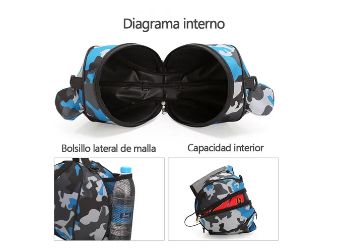 Foto 3 pulgar | Bolsa Xtellar Para Balón De Fútbol Y Básquetbol: Práctica E Impermeable