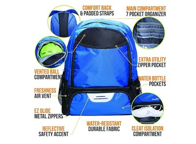 Foto 3 | Xtellar Mochila Deportiva Versátil 30l: Impermeable, Ideal Para Futbol Y Gym