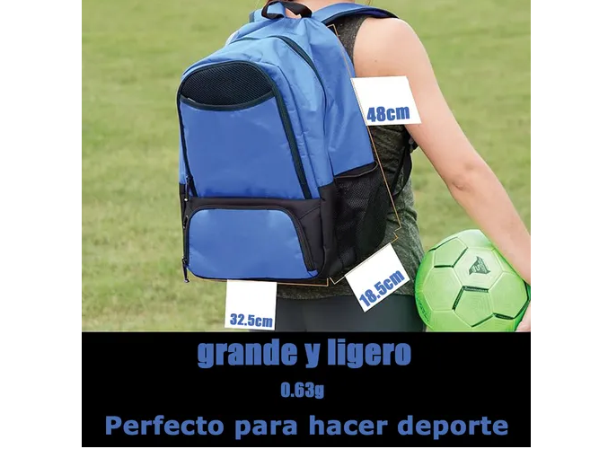 Foto 6 pulgar | Xtellar Mochila Deportiva Versátil 30l: Impermeable, Ideal Para Futbol Y Gym