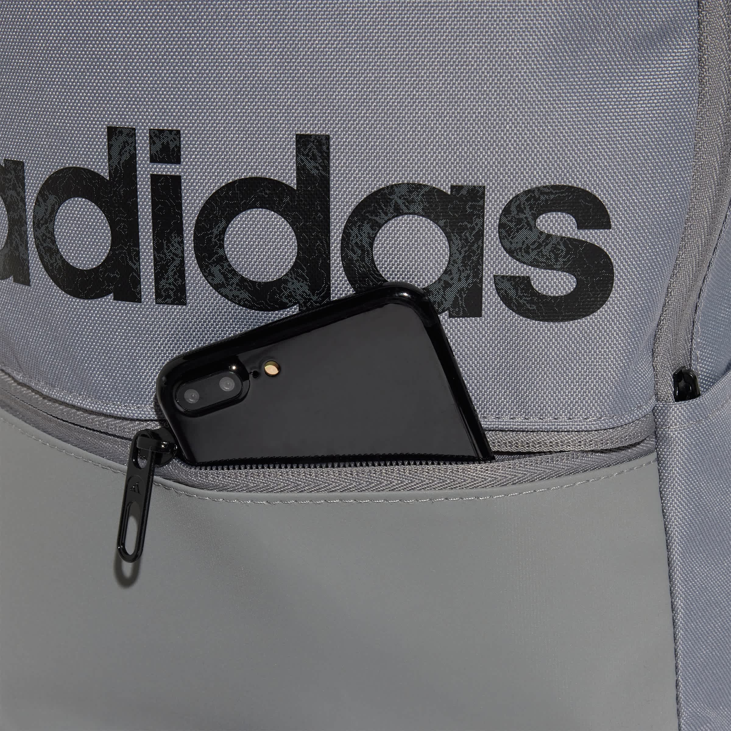 Foto 9 pulgar | Mochila Classic Daily Adidas Gris Unisex