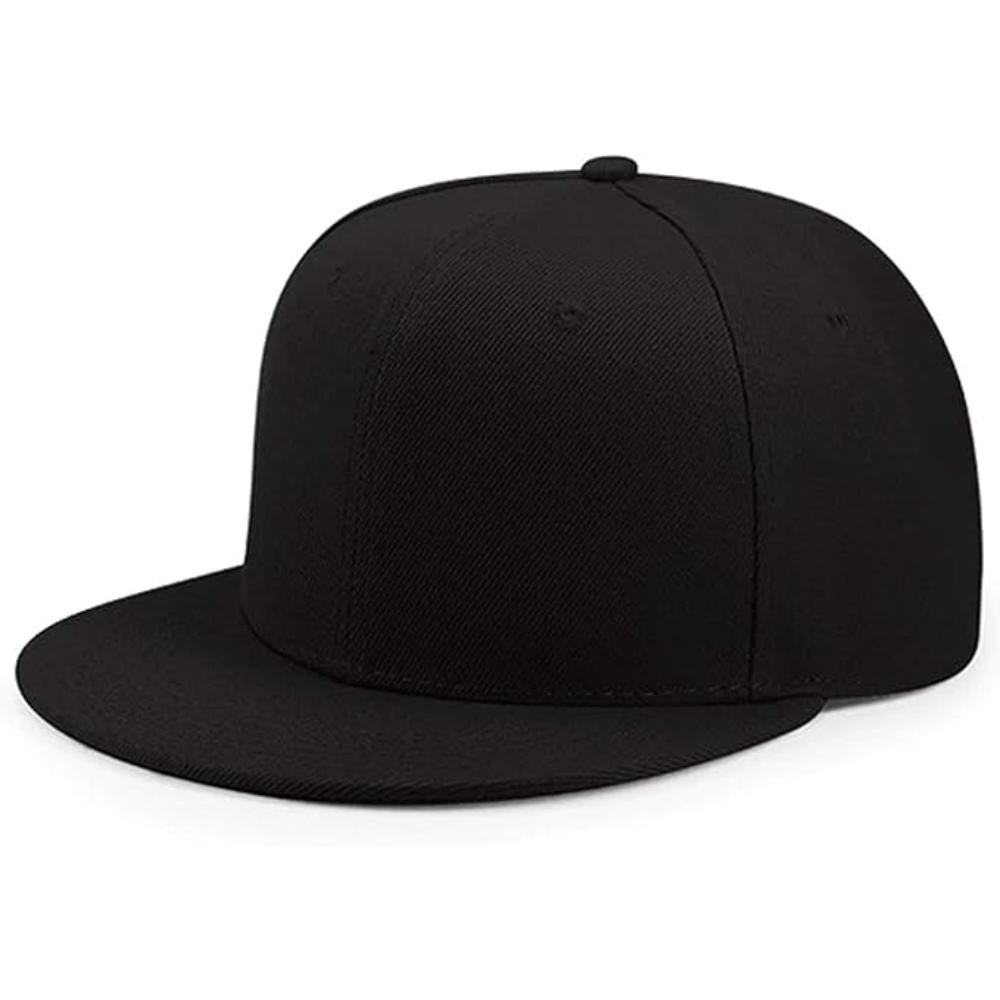 Foto 2 pulgar | Gorra  Ajustable Con Visera Plana Color Negra