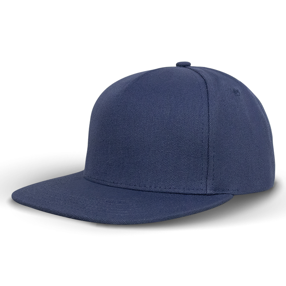 Foto 2 pulgar | Gorra Lisa Visera Plana Azul Worker Invasion Caps