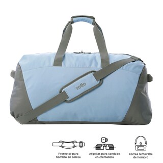 Foto 5 | Totto Maleta Deportiva - Bolsa De Viaje | Grande | Con Asa Y Correa De Hombro Removible Active Pro L