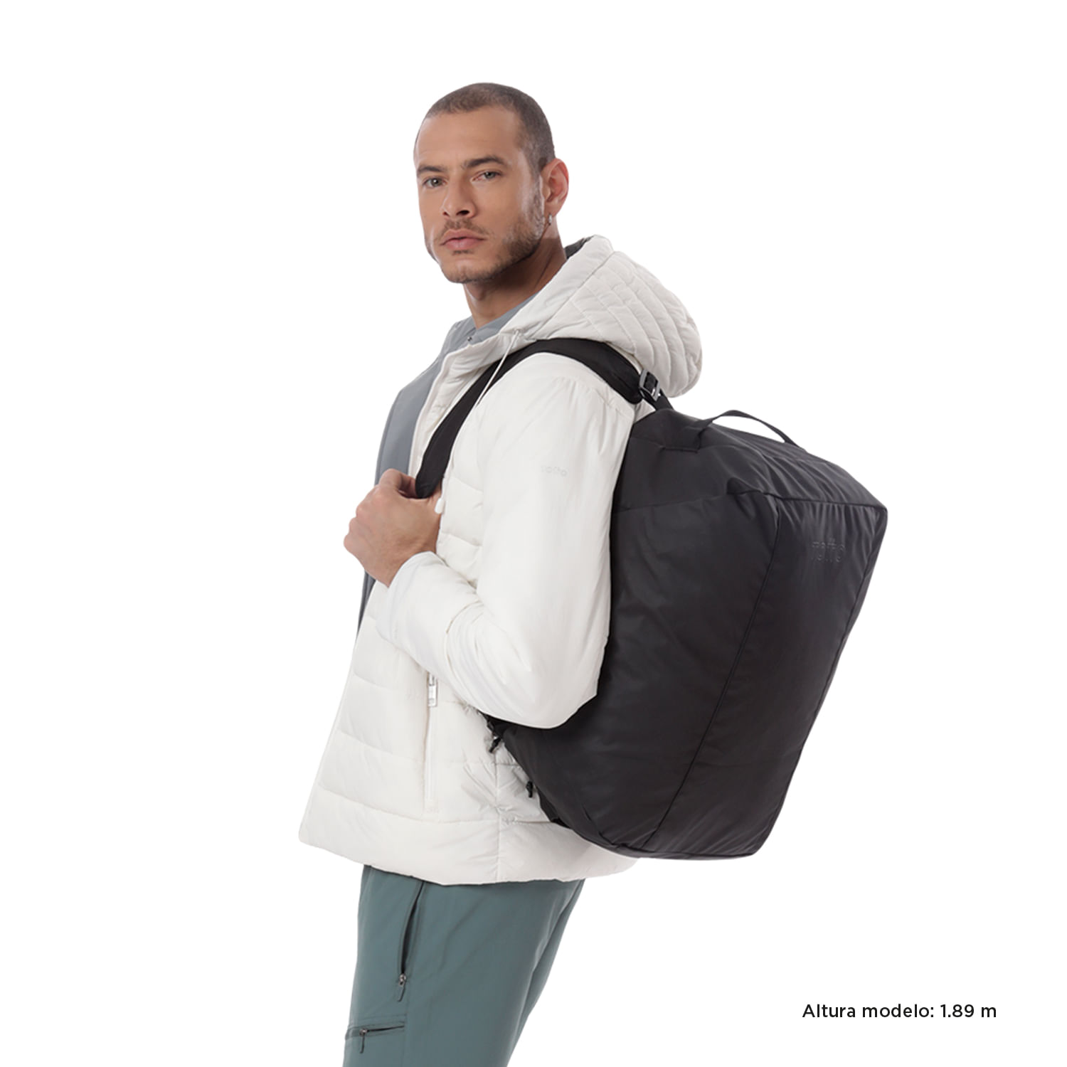 Foto 4 pulgar | Totto Maleta Deportiva - Bolsa De Viaje | Mediana | Plegable Con Asa Y Correa De Hombro Removible Rever 35