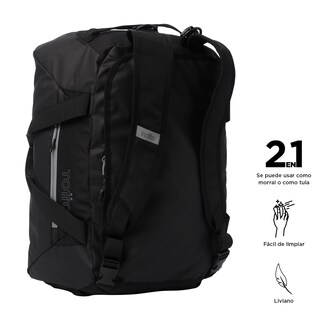 Foto 7 | Totto Maleta Deportiva - Bolsa De Viaje | Mediana | Plegable Con Asa Y Correa De Hombro Removible Rever 35
