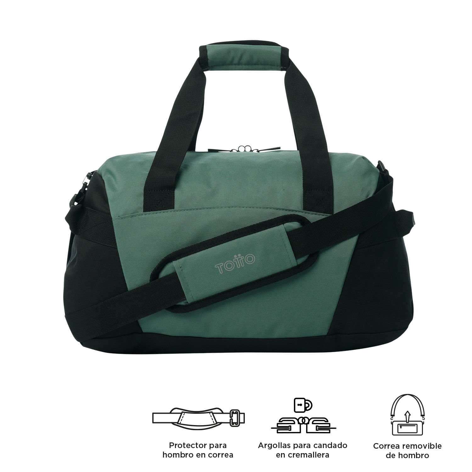 Foto 3 pulgar | Maleta Deportiva Totto Active Pro S Verde