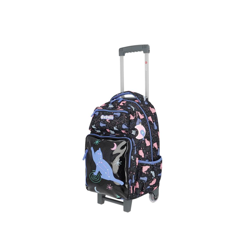 Foto 3 pulgar | Mochila Xtrem Runpack 5xt Black Purple Cat Negro