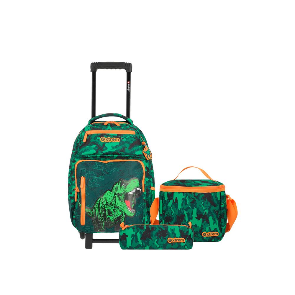 Foto 1 | Mochila Xtrem Runpack 5xt Green Dino Verde