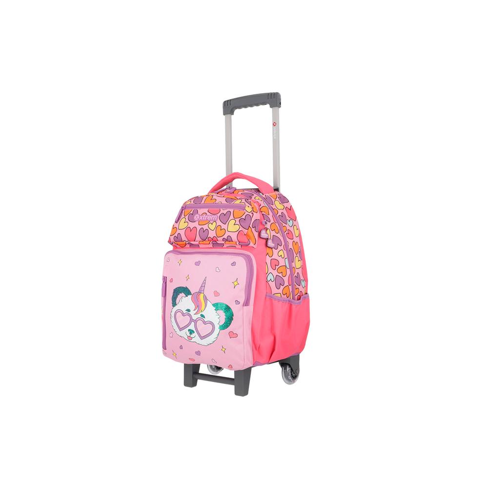 Foto 3 pulgar | Mochila Xtrem Runpack 5xt Multicolor Panda Rosa
