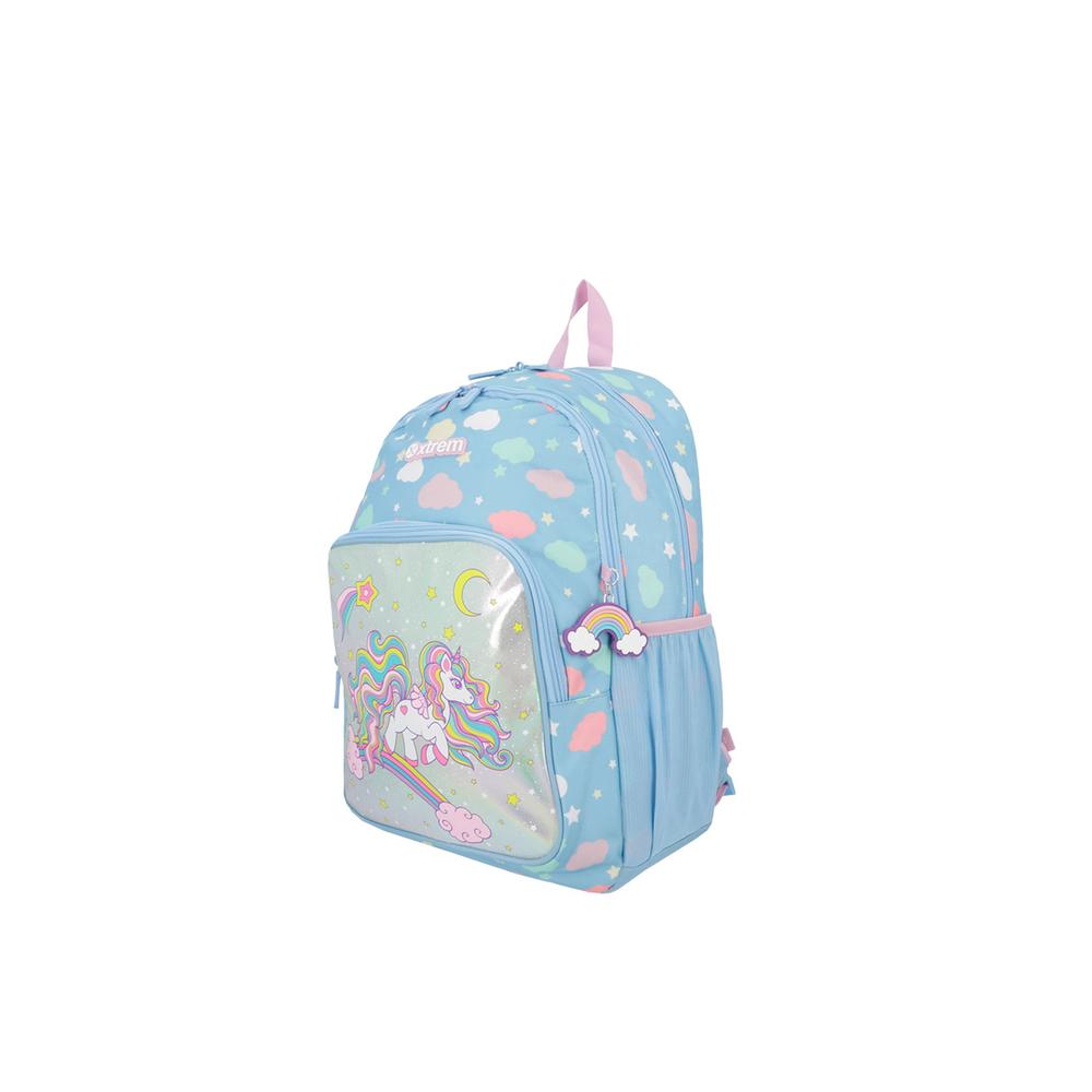 Foto 3 pulgar | Mochila Xtrem Hopper 5xt Multicolour Unicorn Azul