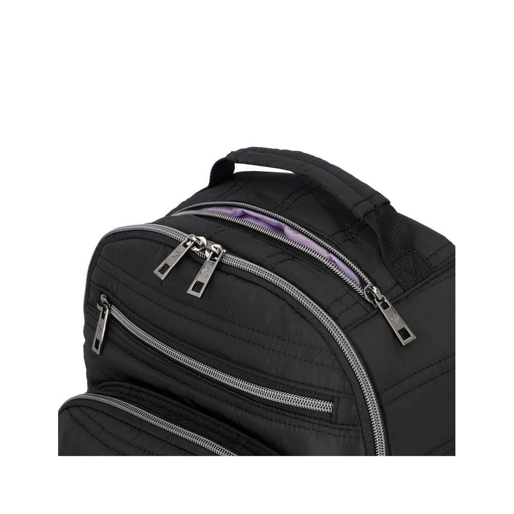 Foto 9 pulgar | Mochila Xtrem Vermont 5xt Black/gun Metal Negro