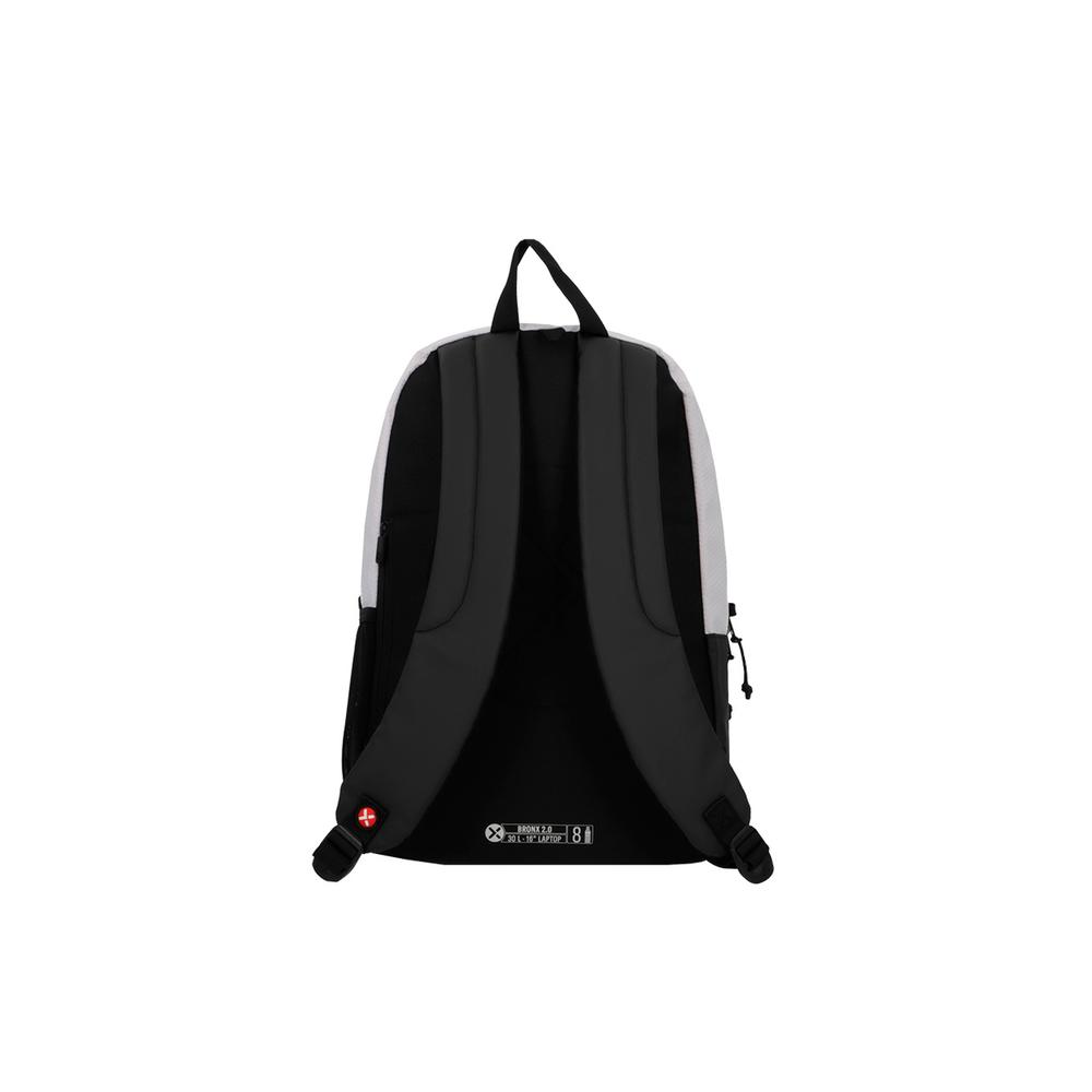 Foto 4 pulgar | Mochila Xtrem Bronx 2.0 5xt Grey/orange Gris