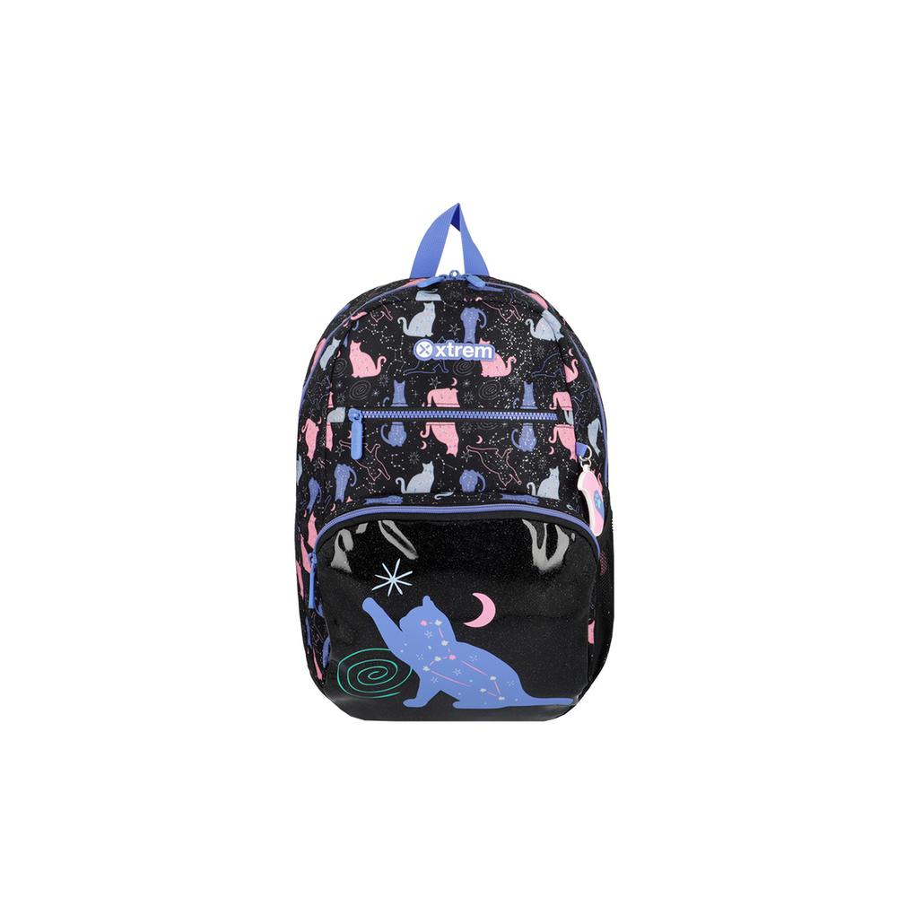 Foto 2 pulgar | Mochila Xtrem Bolt 5xt Black Purple Cat Negro