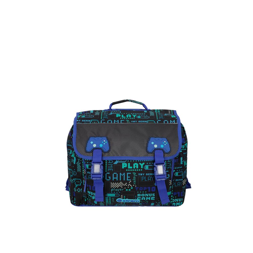 Foto 2 pulgar | Mochila Xtrem Harvey 5xt Blue Gamer Negro