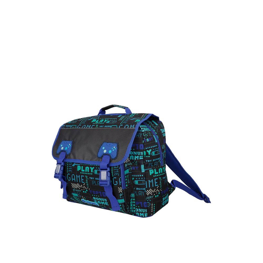 Foto 3 pulgar | Mochila Xtrem Harvey 5xt Blue Gamer Negro