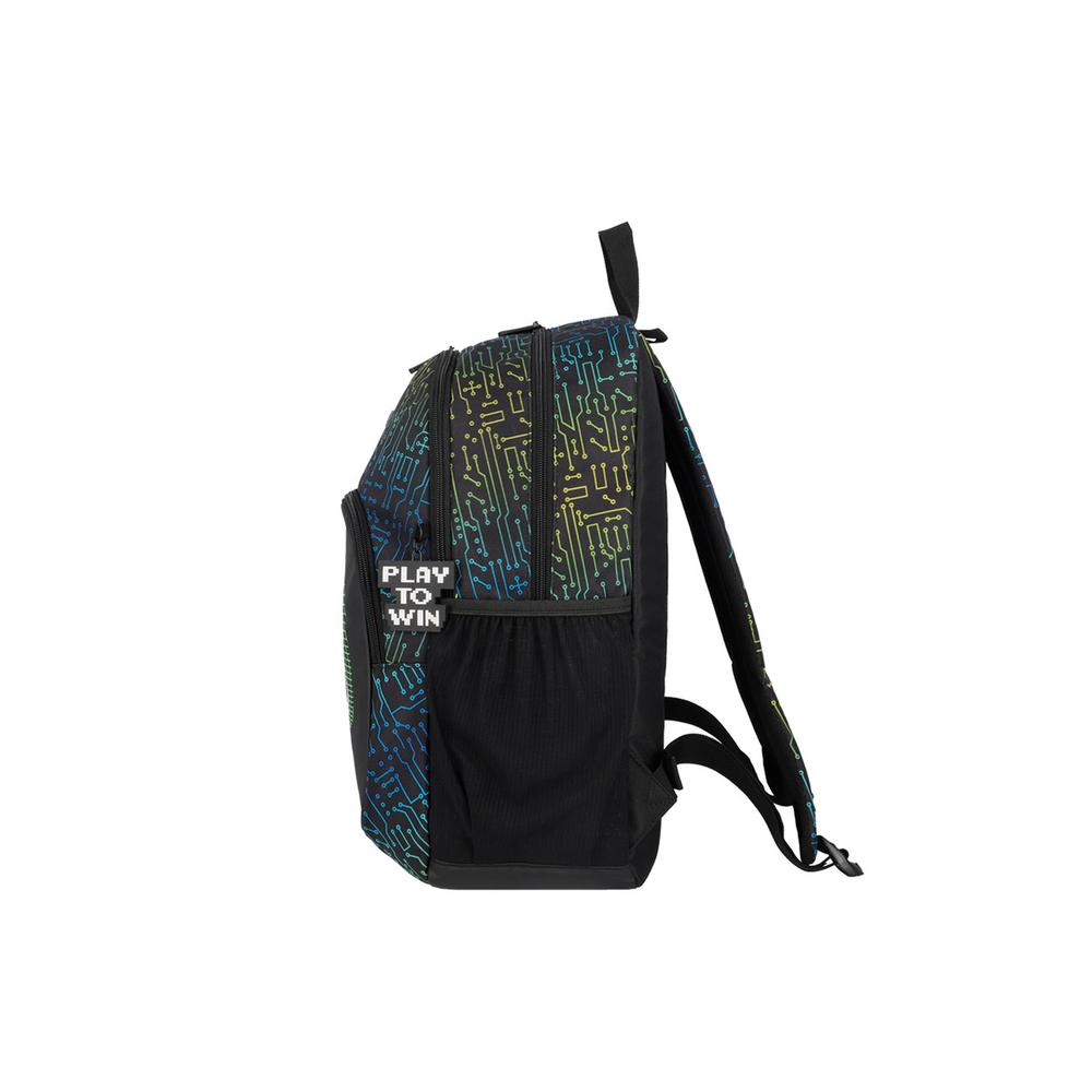 Foto 6 pulgar | Mochila Xtrem Hopper 5xt Black Gamer Negro
