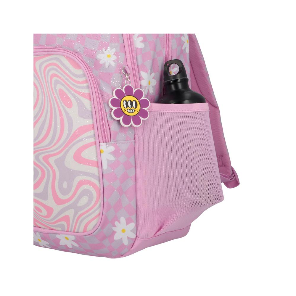 Foto 7 pulgar | Mochila Xtrem Hopper 5xt Pink Flower Rosa