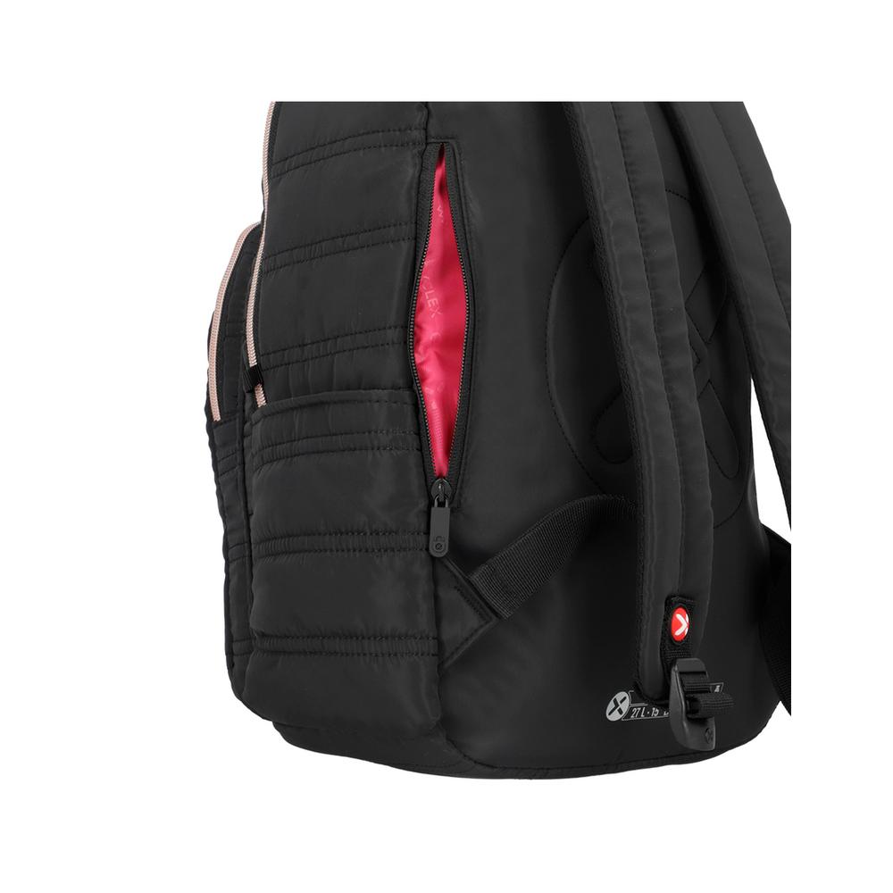 Foto 8 pulgar | Mochila Xtrem Vermont 5xt Black/rose Gold Negro