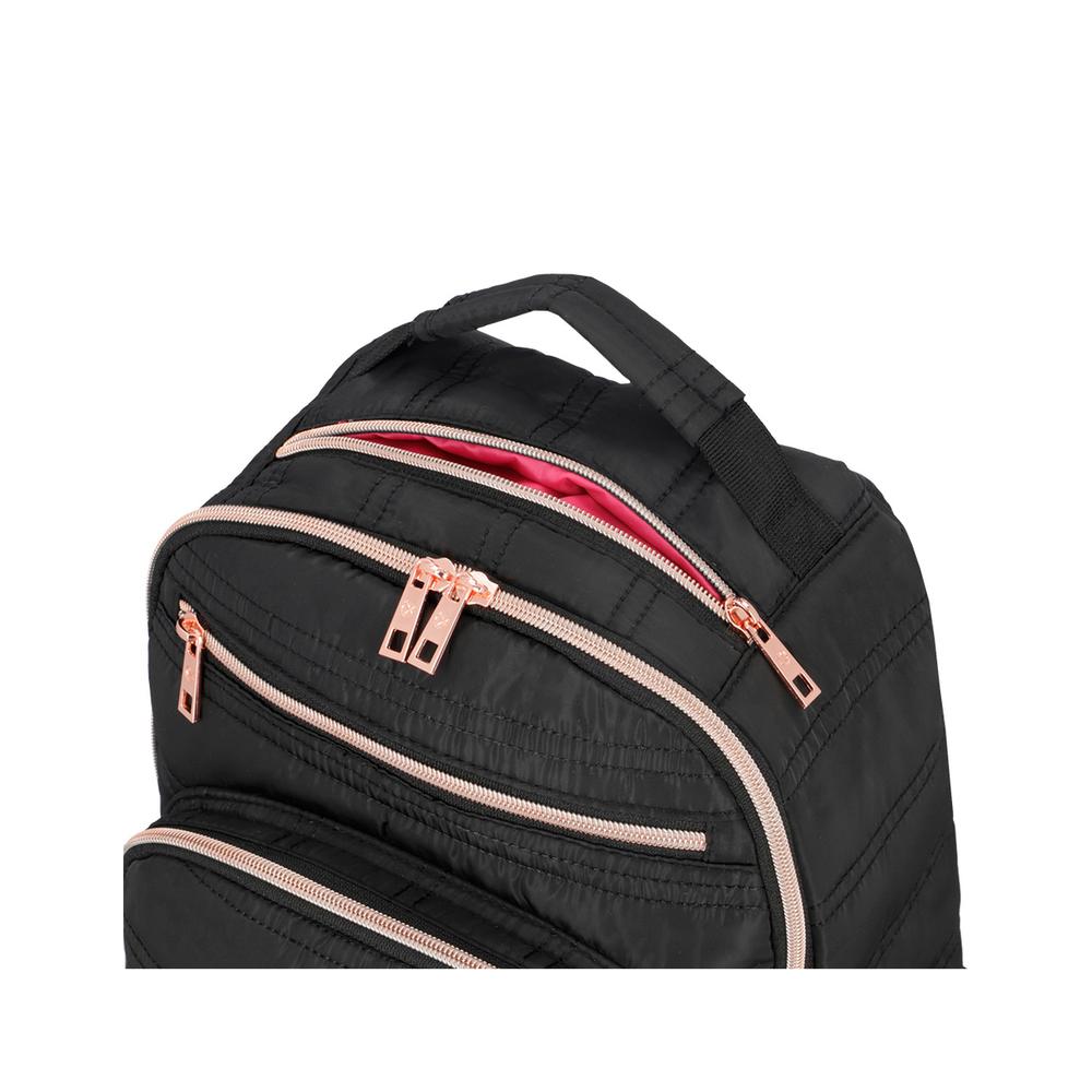 Foto 9 pulgar | Mochila Xtrem Vermont 5xt Black/rose Gold Negro
