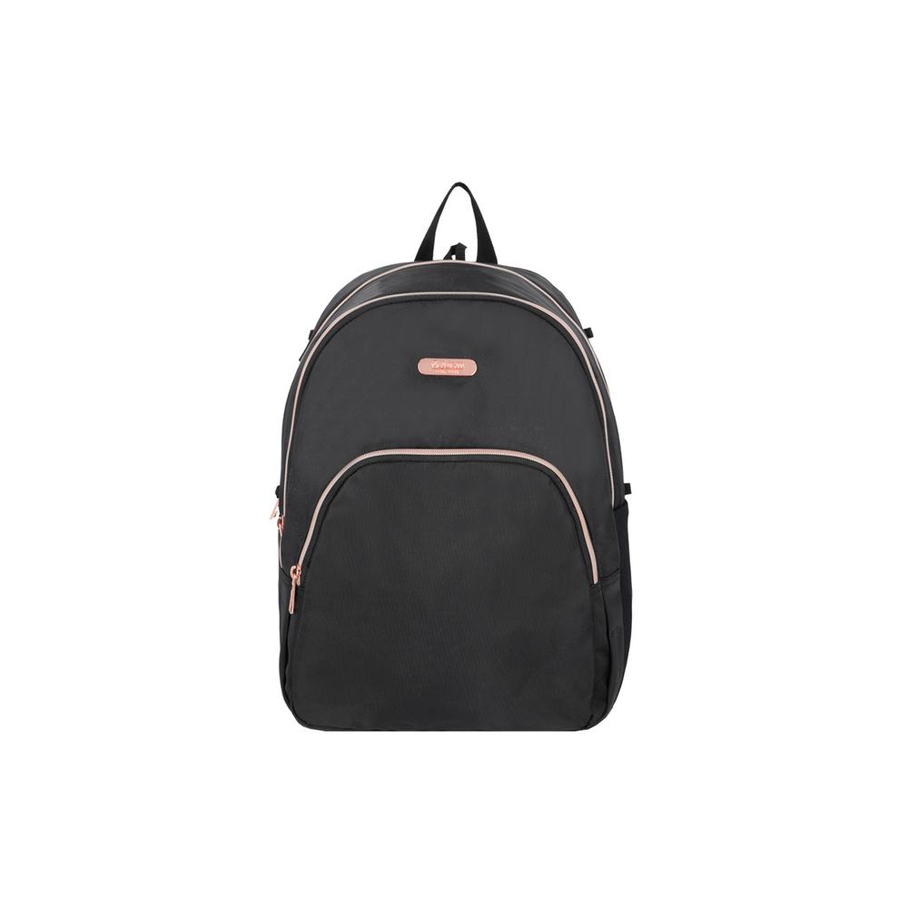 Foto 2 pulgar | Mochila Xtrem Kansas 5xt Black/rose Gold Negro