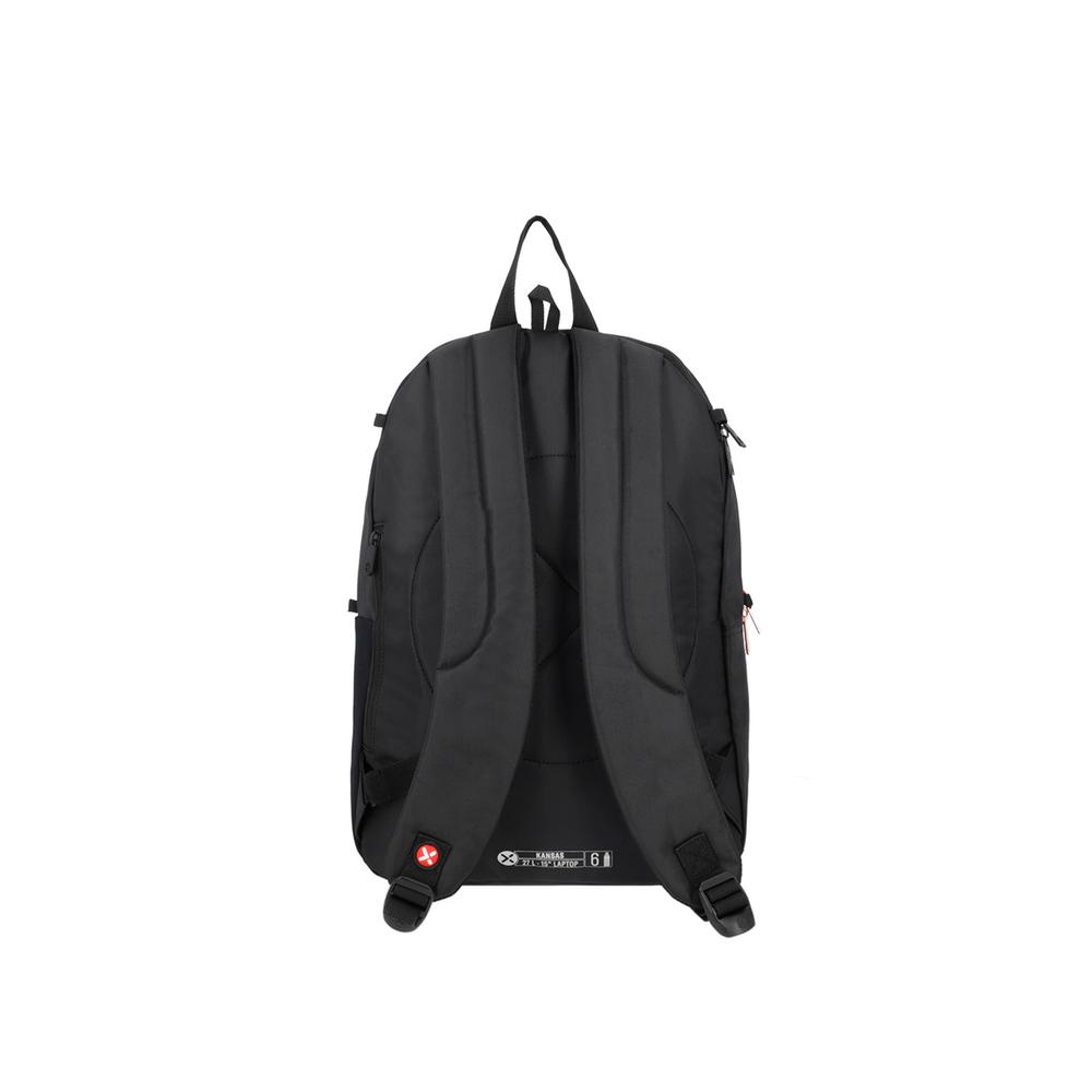 Foto 4 pulgar | Mochila Xtrem Kansas 5xt Black/rose Gold Negro
