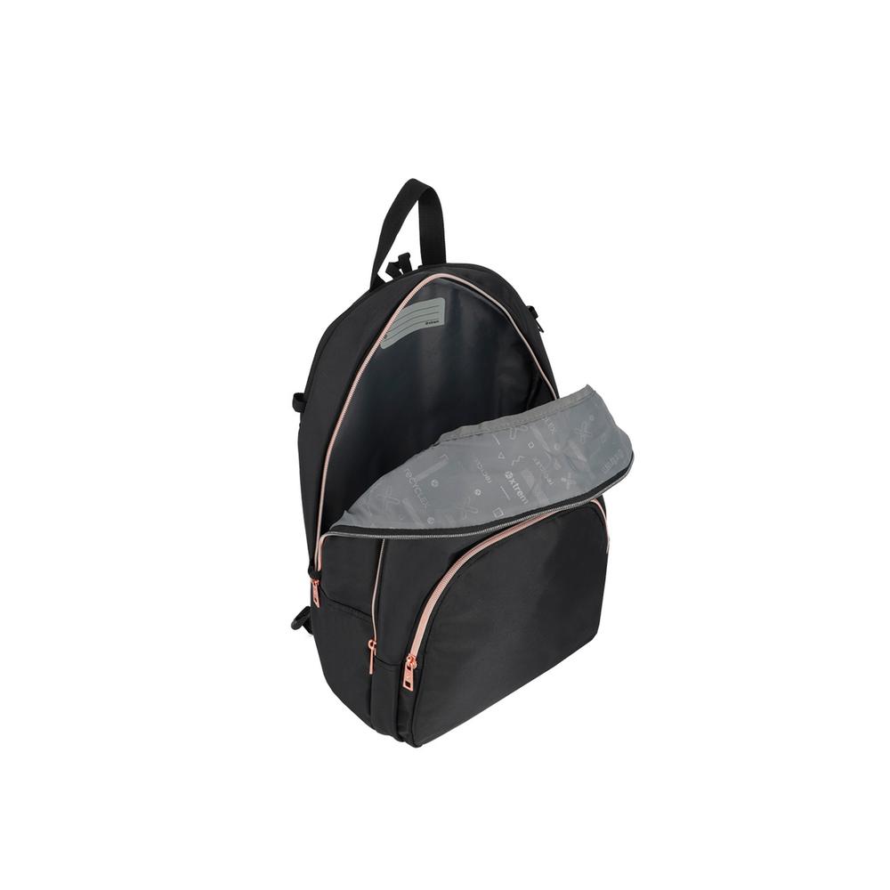 Foto 5 pulgar | Mochila Xtrem Kansas 5xt Black/rose Gold Negro
