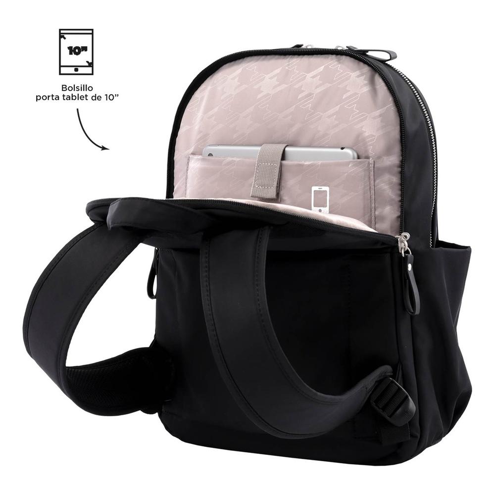 Foto 5 | Mochila Para Mujer Con Porta Laptop Adelaide Totto Negro