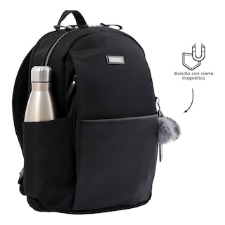 Foto 8 | Mochila Para Mujer Con Porta Laptop Adelaide Totto Negro