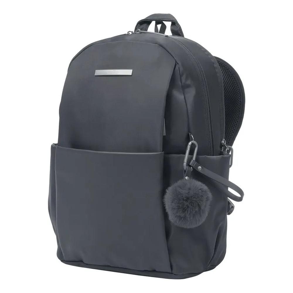 Foto 4 pulgar | Totto Mochila De Moda Para Mujer Con Porta Laptop 14 Repelente A Líquidos Con Bolsa Secreta Adelaide Gris