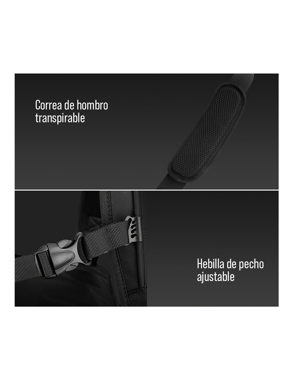 Foto 5 pulgar | Maleta Deportiva Mark Ryden Negro