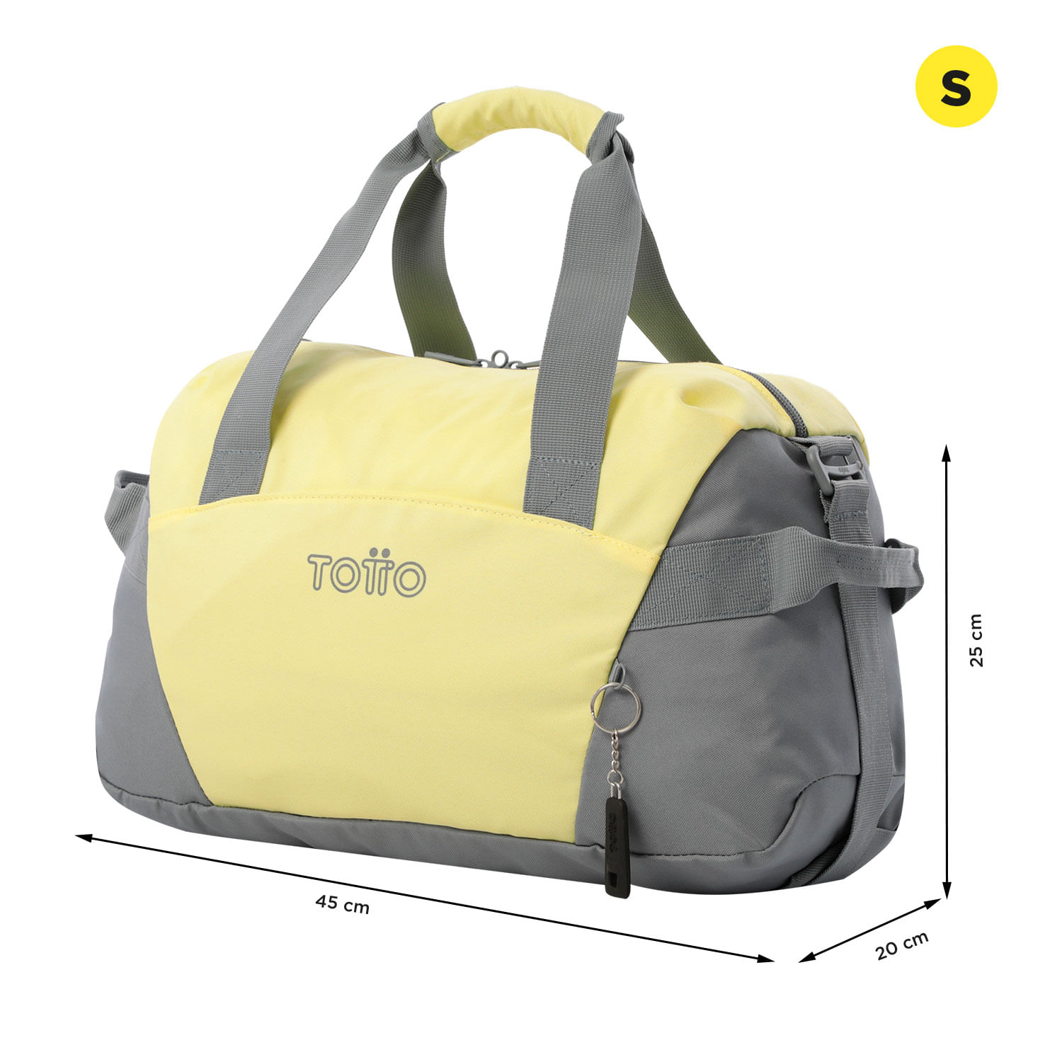 Foto 4 | Maleta Deportiva Totto  Active Pro S Amarilla