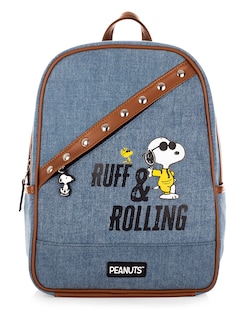 Foto 1 | Mochila Snoopy Casual Mezclilla Azul