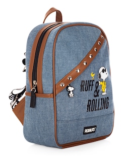 Foto 3 | Mochila Snoopy Casual Mezclilla Azul