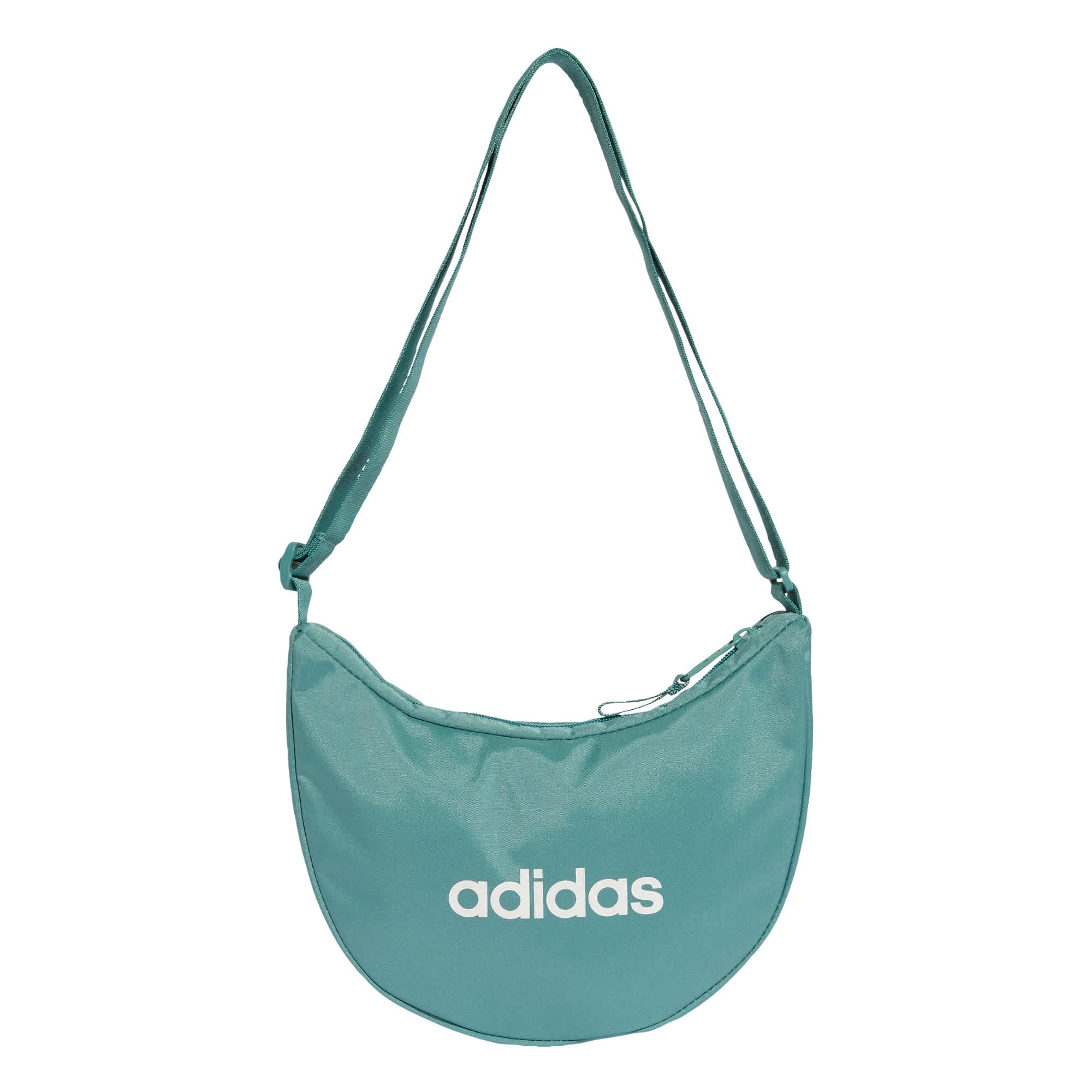 Foto 2 pulgar | Bolso Para Festival Linear Essentials Adidas Turquesa Mujer